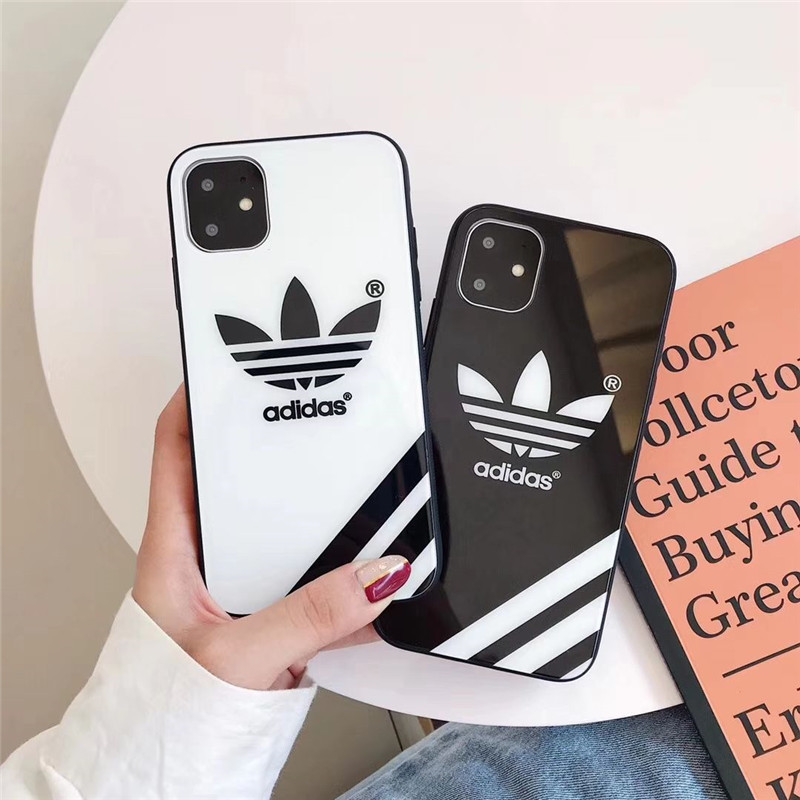 アディダス iphone16/15proケース 人気 adidas iPhone14 スマホケース カップル ネックストラップ iPhone14pro ケース おしゃれギフト スポーツブランド iphone13promax/12pro カバー 対衝撃