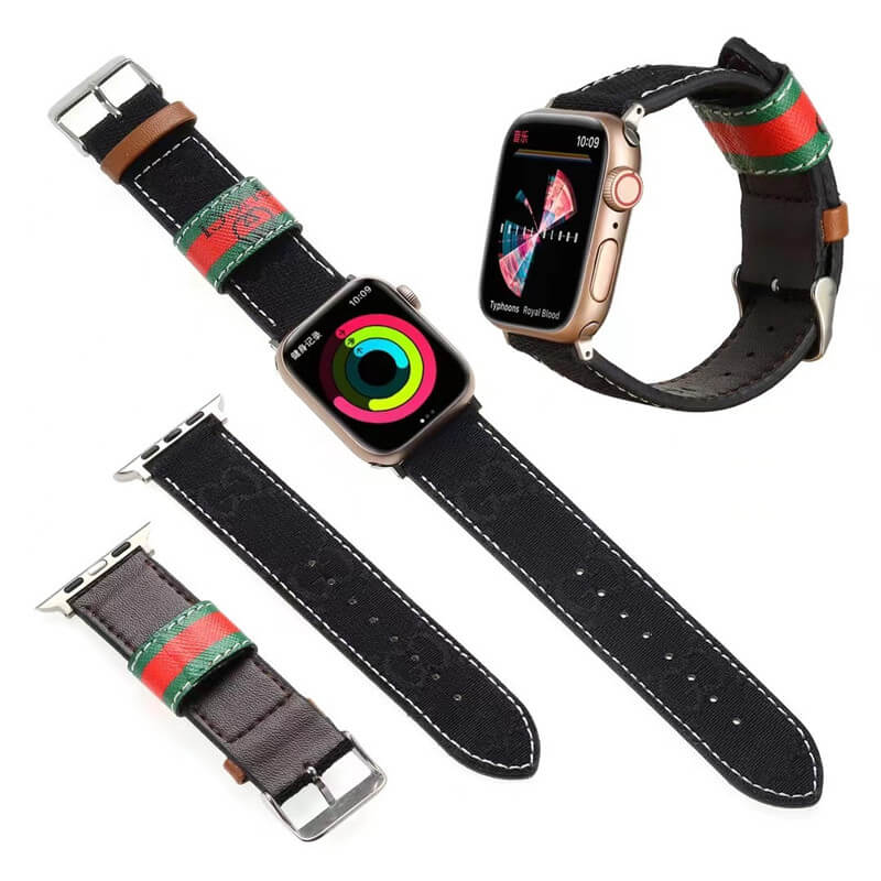アップル ウォッチ バンド グッチ apple watch バンド ブランド メンズ レディース スマート ウォッチ ベルト バーバリー風 アップル ウォッチ レザー バンド おしゃれ