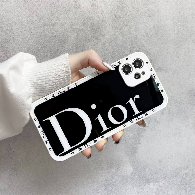 iphone16/16proケース ディオール iphone15pro/14pro max ガラスケース カップル dior iphone13/12proケース パロディ iphone11pro max ケース 黒 おしゃれ
